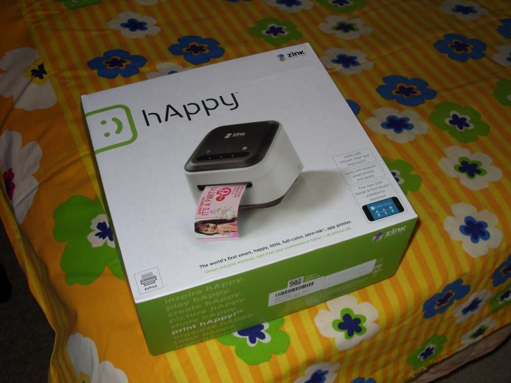 ZINK Phone Photo & Labels Wireless Printer. WiFi Enabled