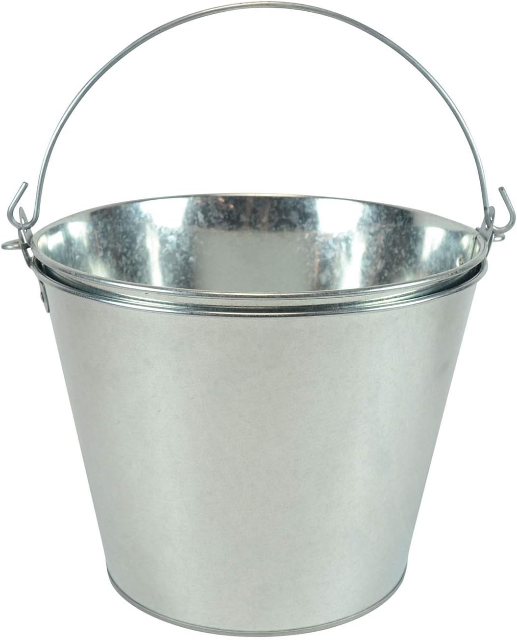 5-Quart Galvanized Pail Beer Bucket 9x9x7 inches (Pack of 2) 2Pack