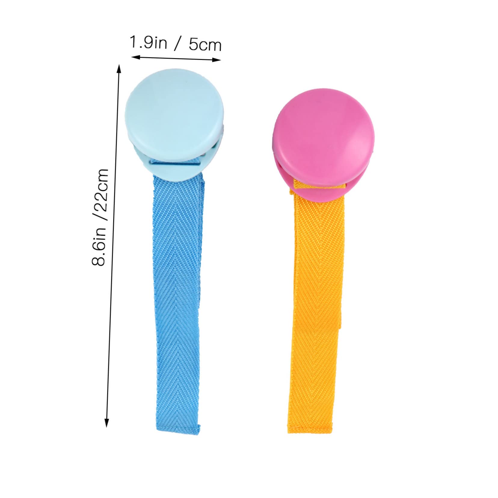 Generic Stroller Clip for Blanket Durable Pram Clip 4 Pieces Set Blue Easy to Use for Cover