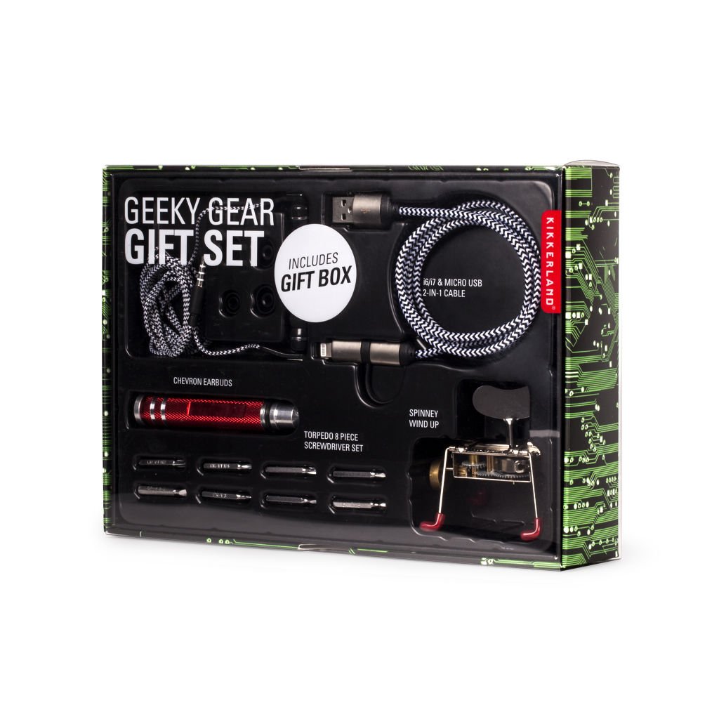 Kikkerland KIT005 Geeky Gear Geschenkset