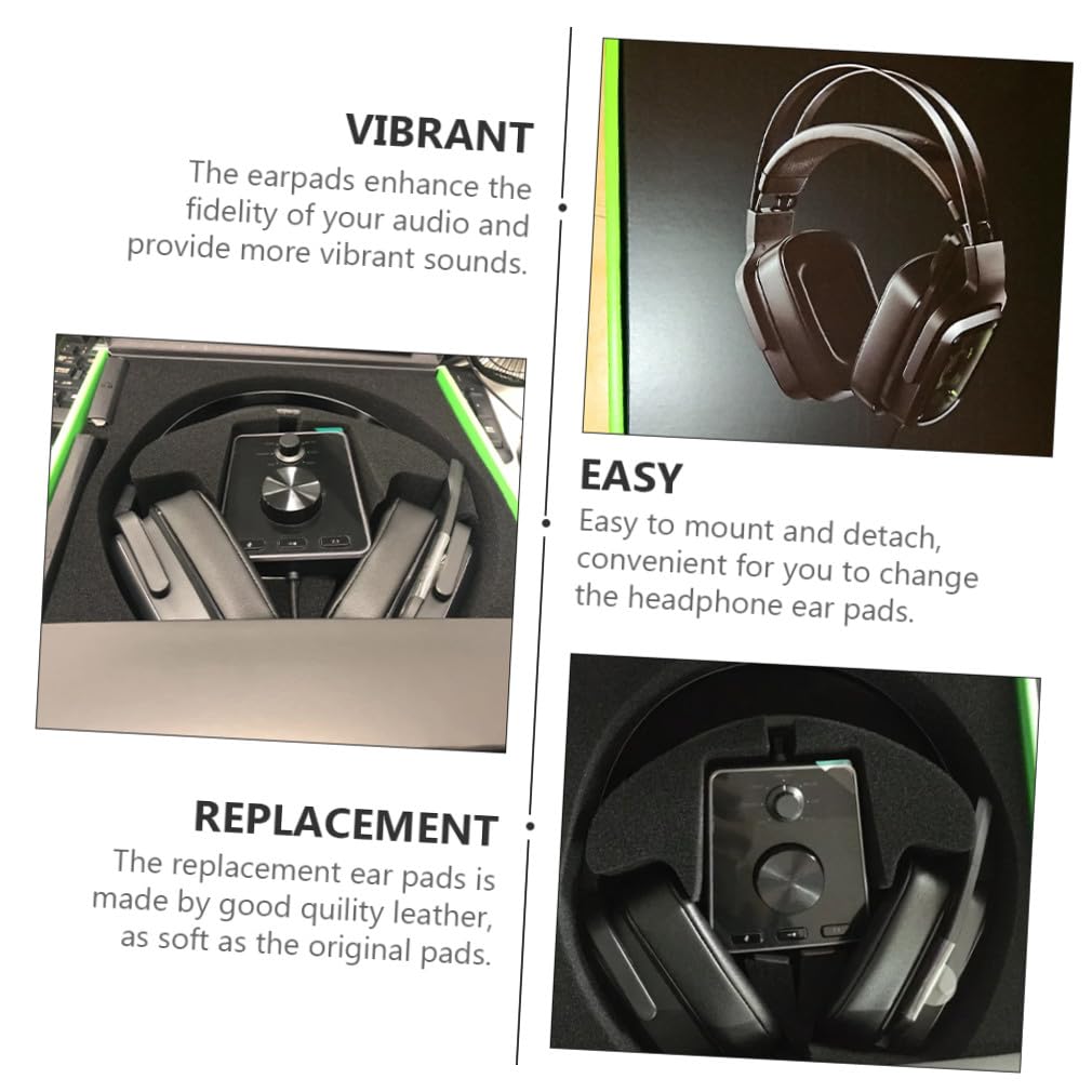 POPETPOP 6piezas Almohadillas para Auriculares Repuestos De Cojín y Transpirable De Compatibles Auriculares Mejora De Sonido y Comodidad