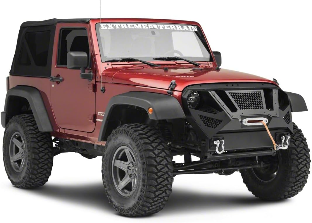 Barricade Apocalypse Grille Guard Compatible for 07-18 Jeep Wrangler JK