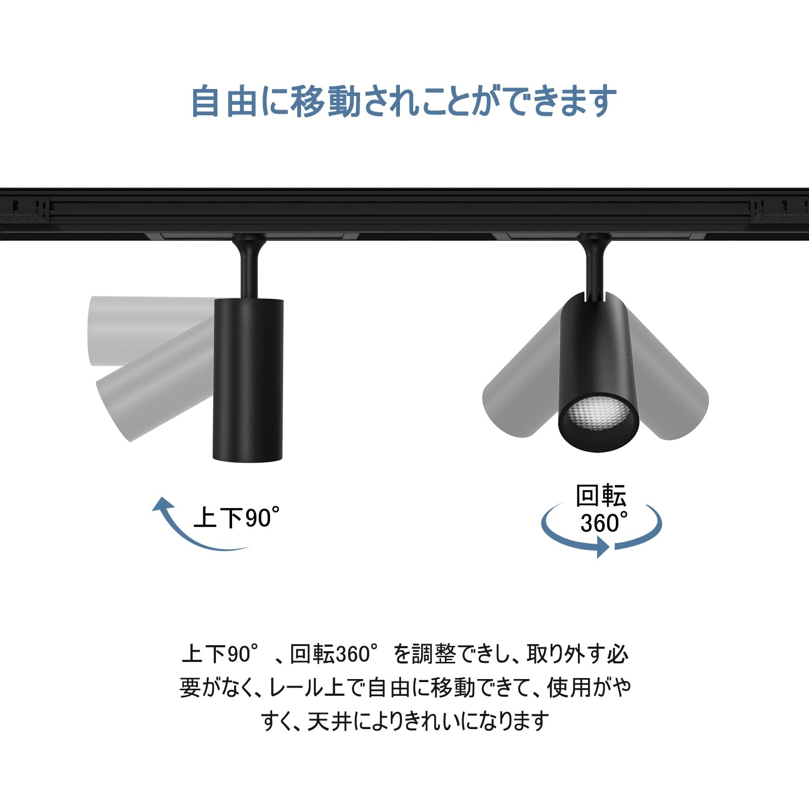 Amazon.co.jp : SCON CX34マグネットダクトレールシステム専用スポット