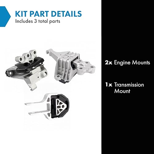 Vista 139 de TRQ Juego de montaje de motor compatible con Ford Bronco 1989-1992 F-150 F-250 F-350 1985-1997 Ranger 1994-1997 Mazda B2300