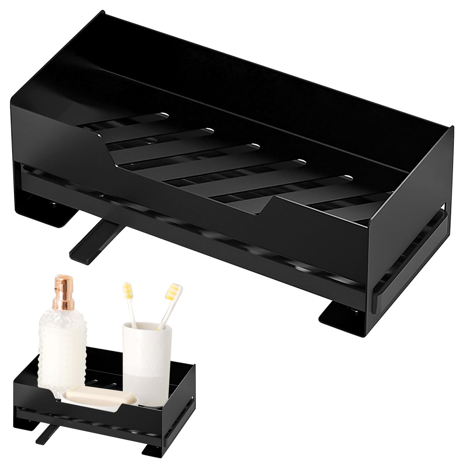 Simsky - Organizador para fregadero de cocina, soporte de esponja para fregadero, cocina