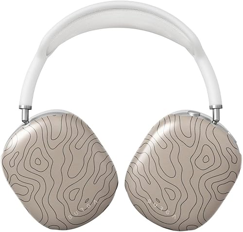 Miniatura 9 de Funda Burga para Airpods MAX, compatible con Apple Airpods MAX, bonita funda protectora de plástico duro, cubiertas para auriculares, elegantes Glam