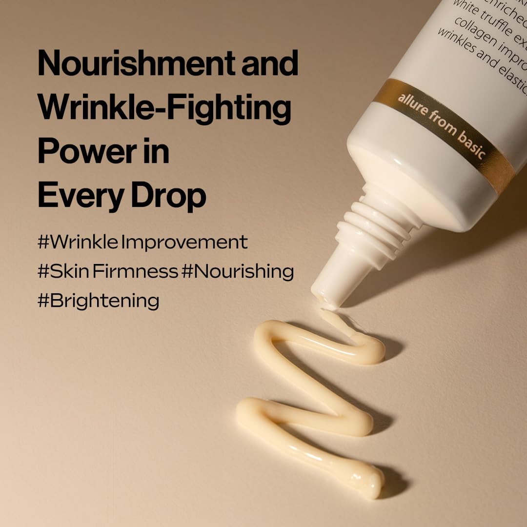 d'Alba White Truffle Extra Intensive Eye Cream, Nourishment and Wrinkle-Fighting, All-In-One Treatment, Korean Skin Care (30 ml)