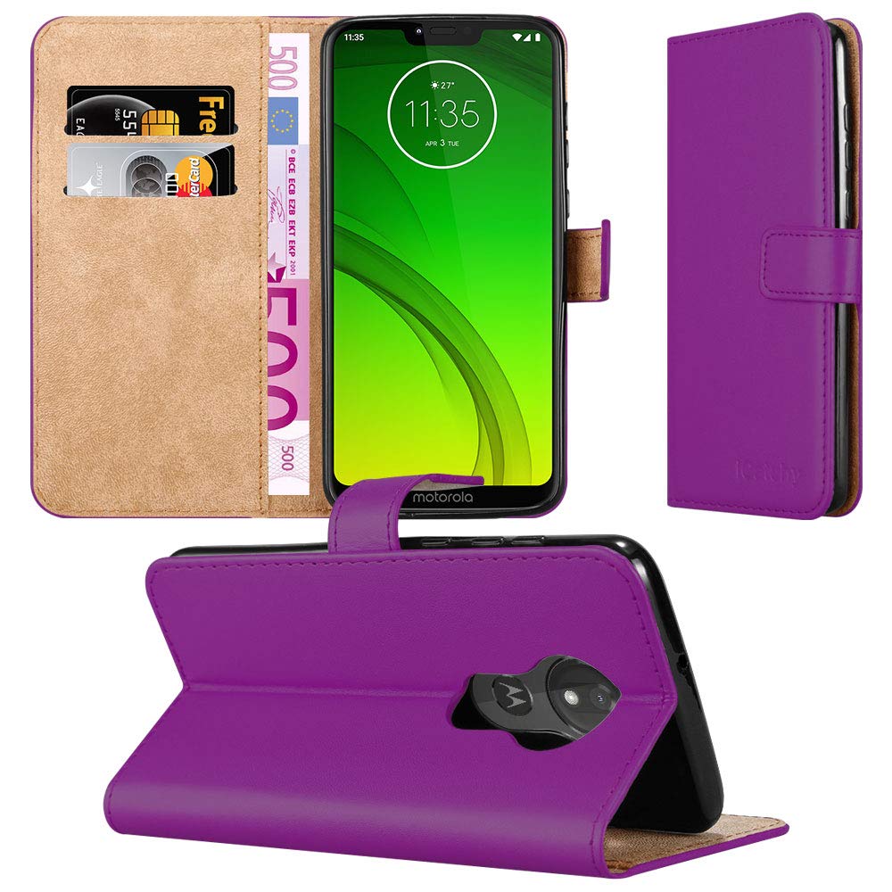 Custodia Portafoglio Per Moto G7 Power Con Stampata Lupo E Cattura Sogni – Pelle PU Con Slot Per Carte E Supporto Regolabile - 3