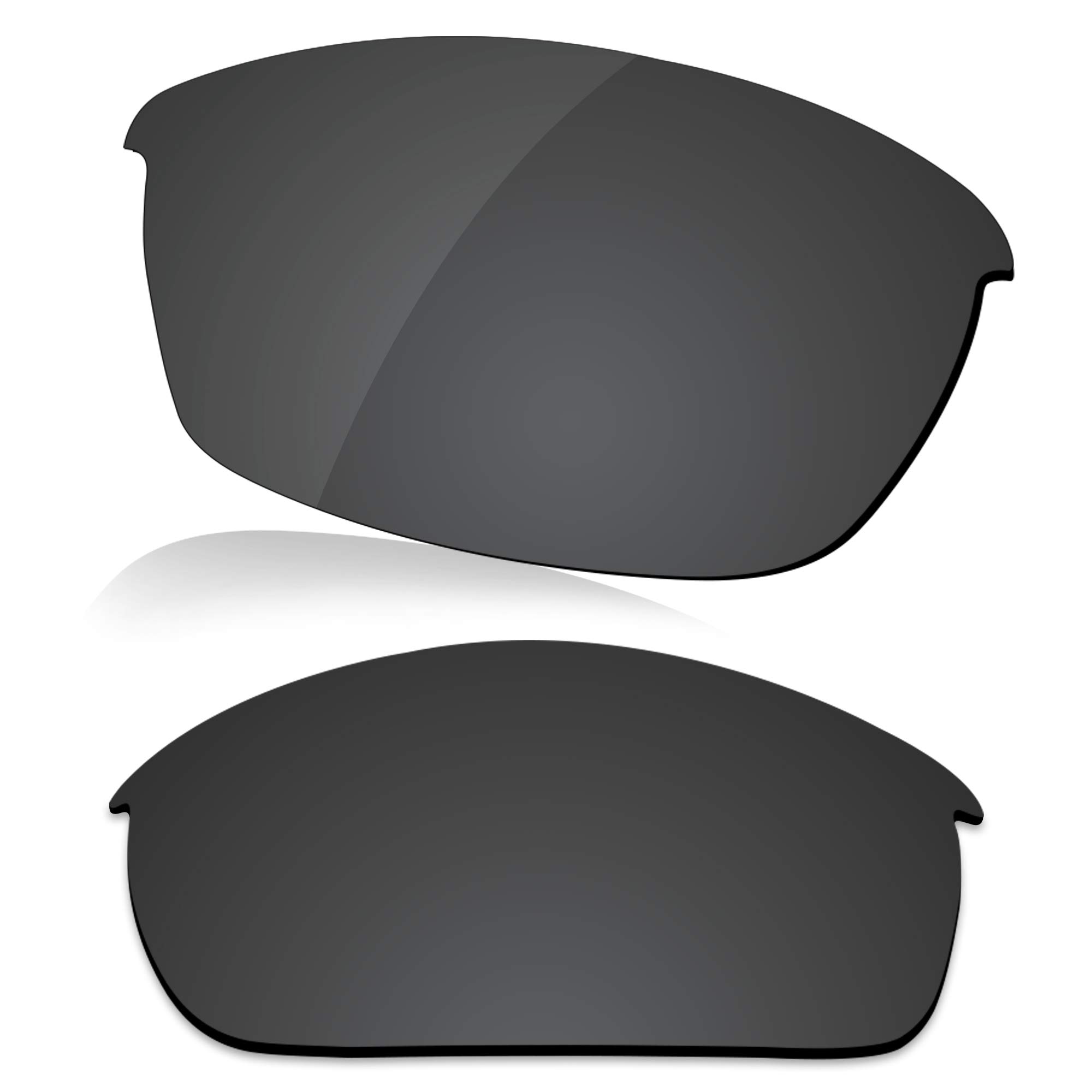 LenzReborn Polarized Lens Replacement for Oakley Bottlecap Sunglass - Dark Black - Polarized