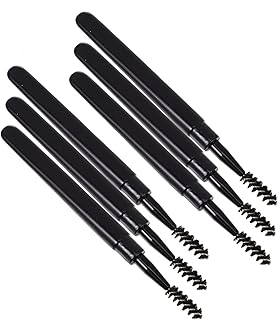 Juego de 6 brochas de maquillaje para pestaña...