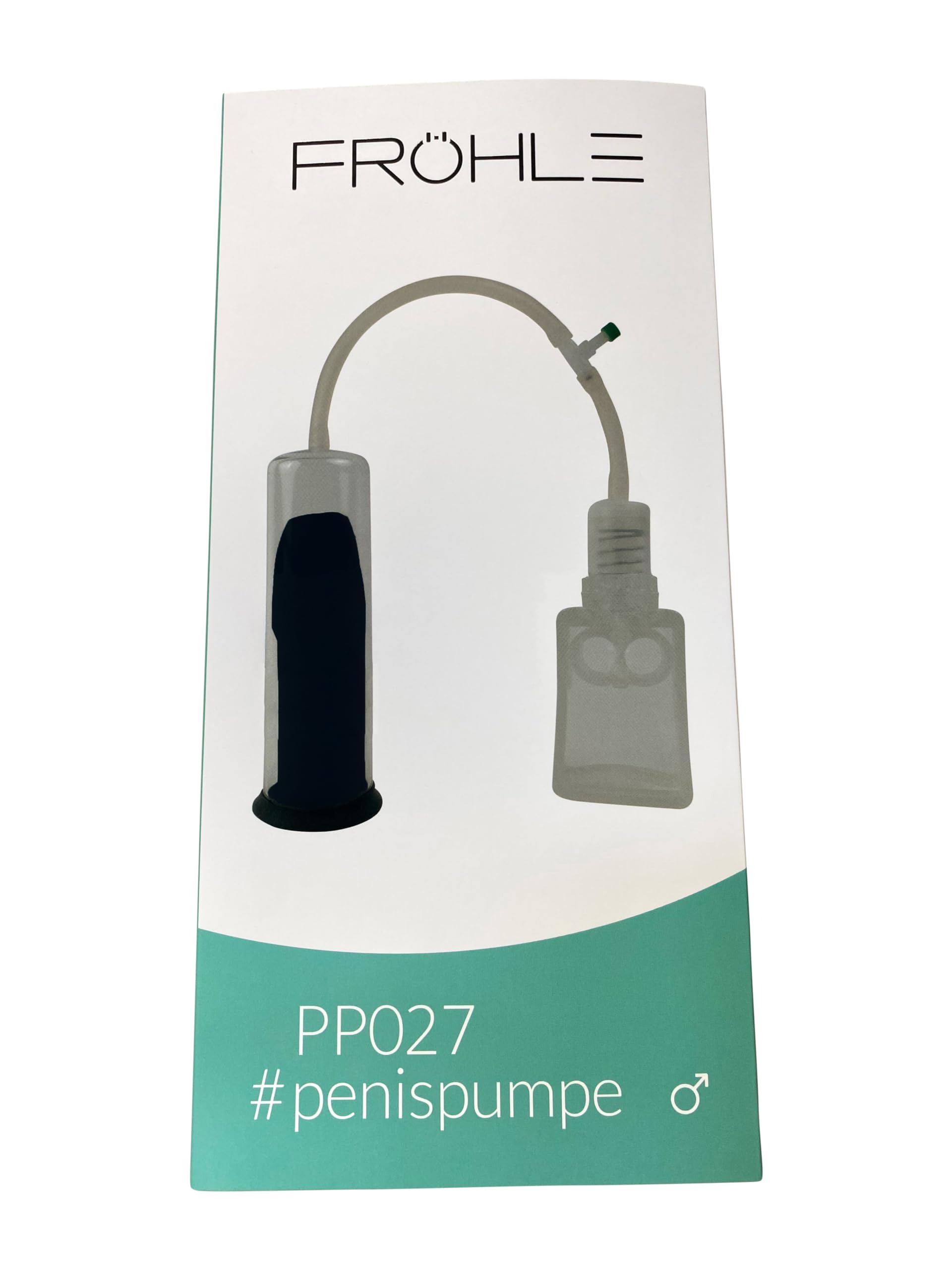 Fröhle PP027 Eicheltrainer Professional mit Kolbengriffpumpe, Sexspielzeug für den Mann