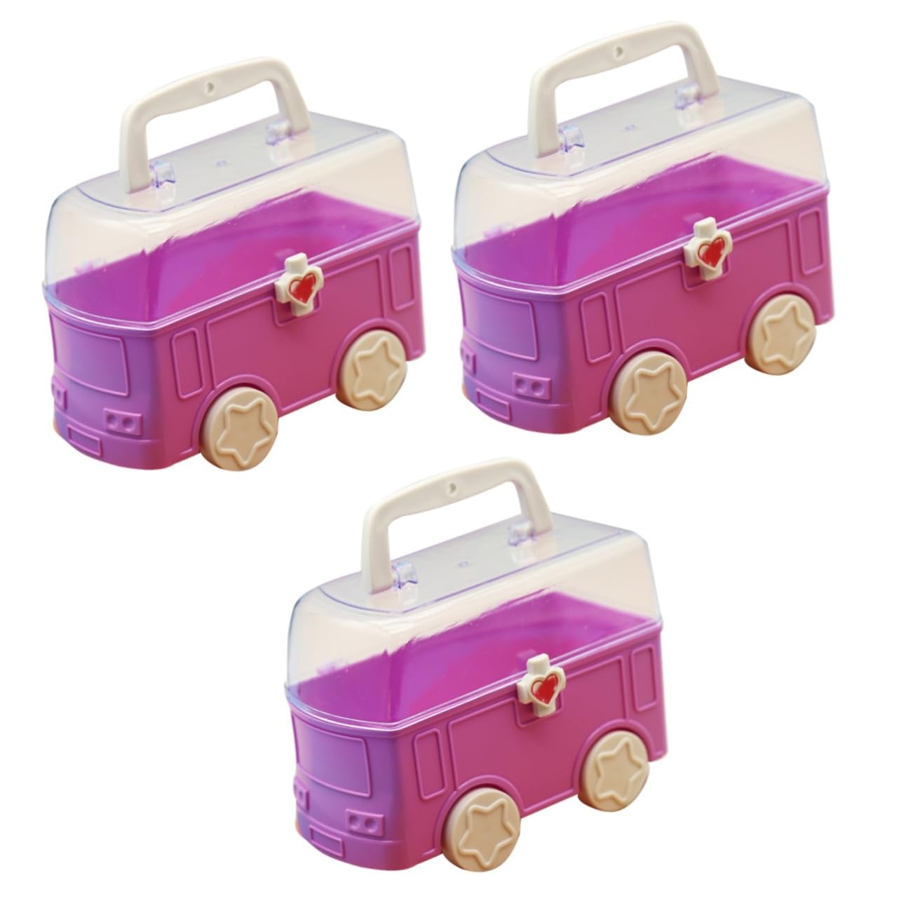 Boîte de rangement de jouets pour chiens Amosfun en plastique - Lot de 3 paniers pour maison de jeu