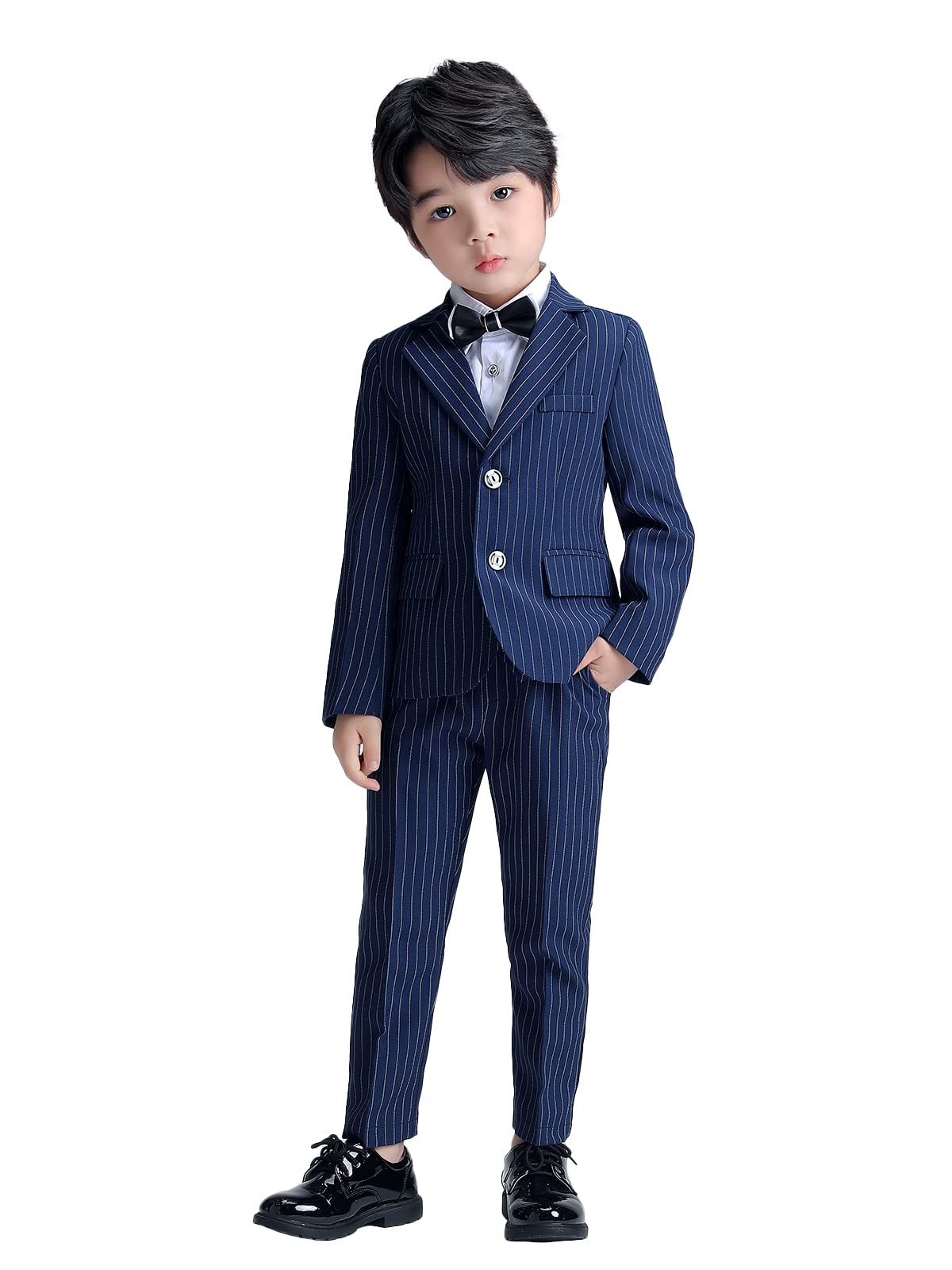 LOLANTA Boys Suit Wedding Ring Bearer Outfit Kids Formal Wear Dress Clothes