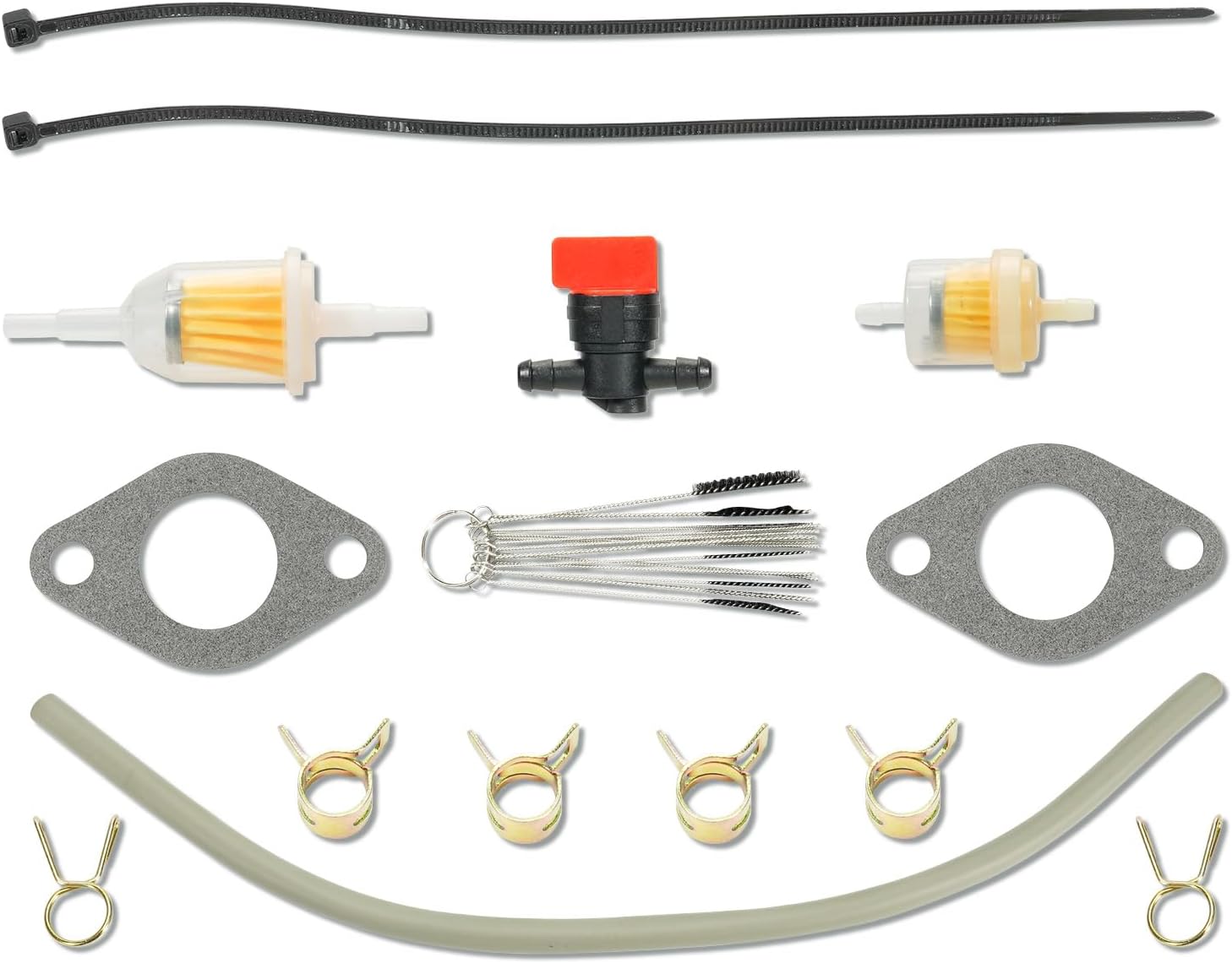 13713B Carburetor with Accessories Compatible with Lincoln Welders SA-200 and Gas SA-250 with F-162 and F-163 Continental engines Replace# 13713