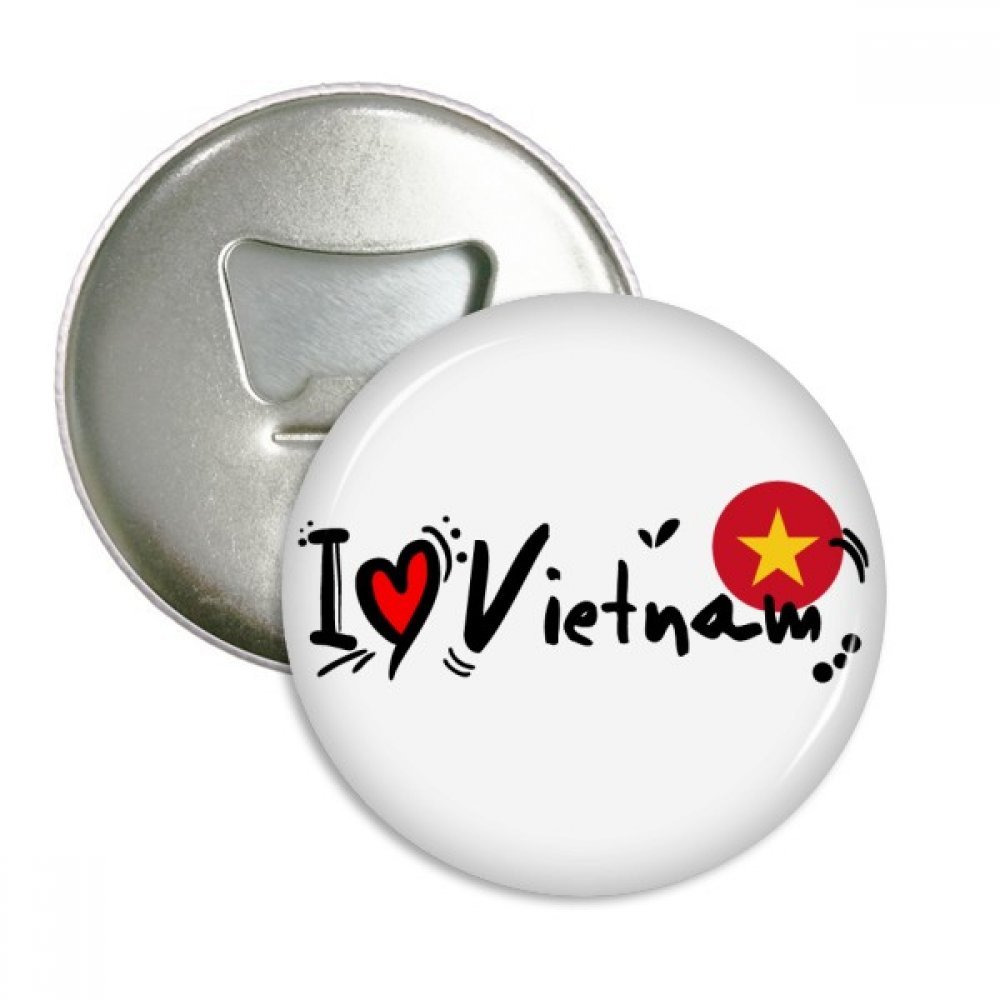 Magnet frigo Vietnam avec décapsuleur - Idée déco pour vos soirées cuisine
