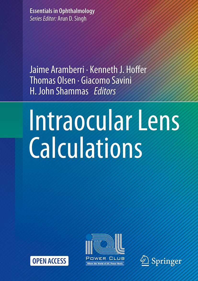 Intraocular Lens Calculations (Essentials in Ophthalmology) Amazon.co