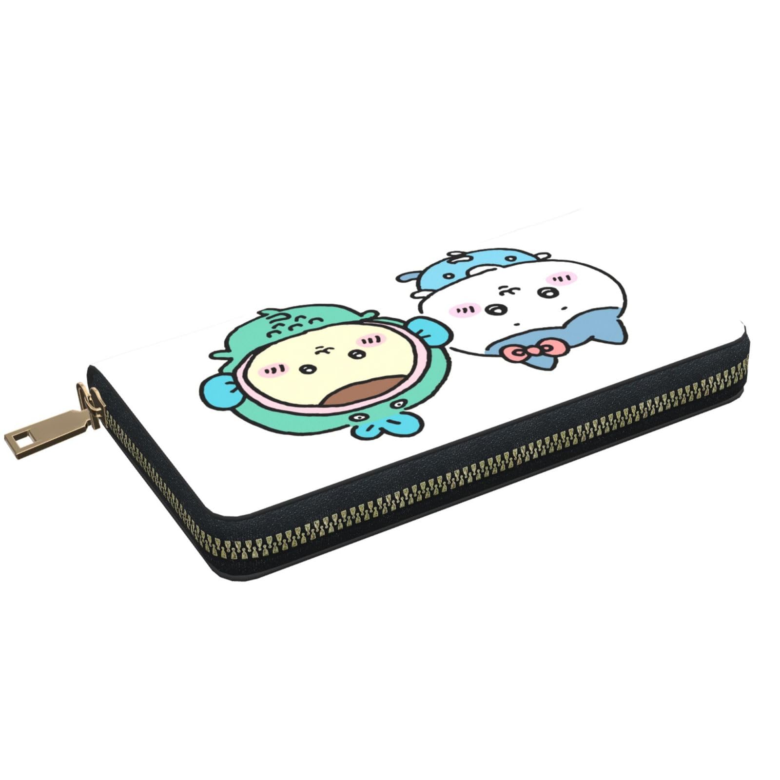Amazon.co.jp: 財布 面白い ちいかわ くりまんじゅう ハンギョドン 長