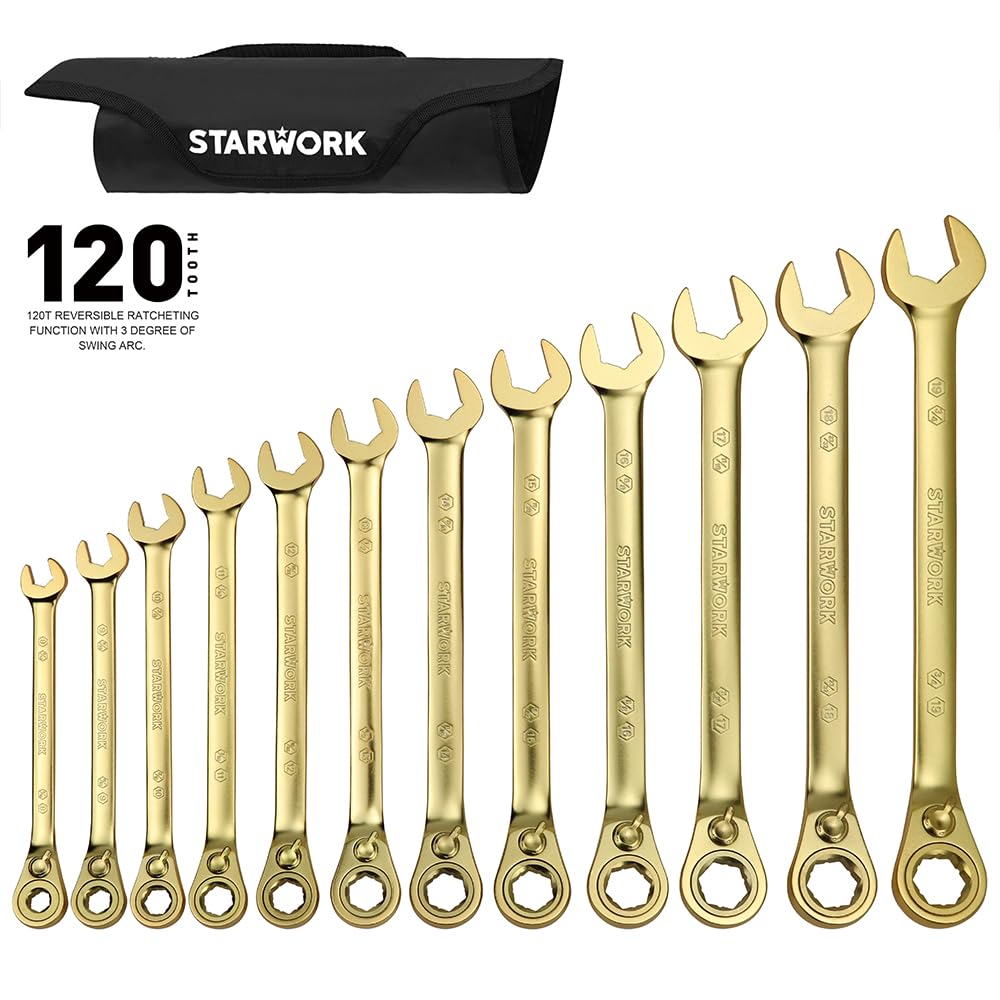 【在庫セール】STARWORK TRUE MECHANIC™ GPlating™ Amazon | STARWORK TRUE MECHANIC™ GPlating™ 12本組. 2-IN-1, 120T