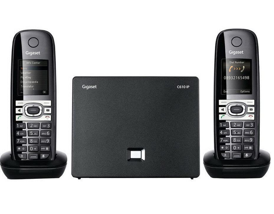 Lot De 2 Combinés Gigaset C610 – Téléphones Sans Fil, état Correct