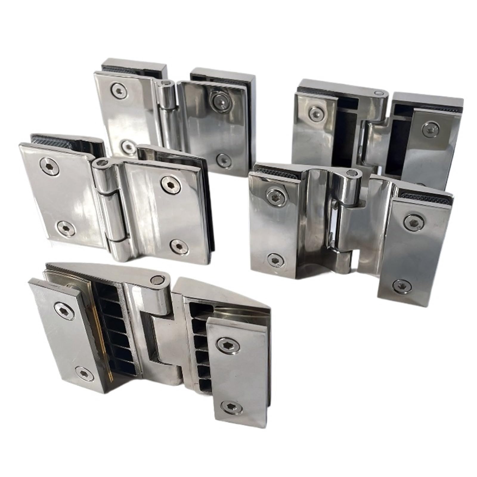 1pcs 304 Stainless Steel Thickened Door Hinge(180)