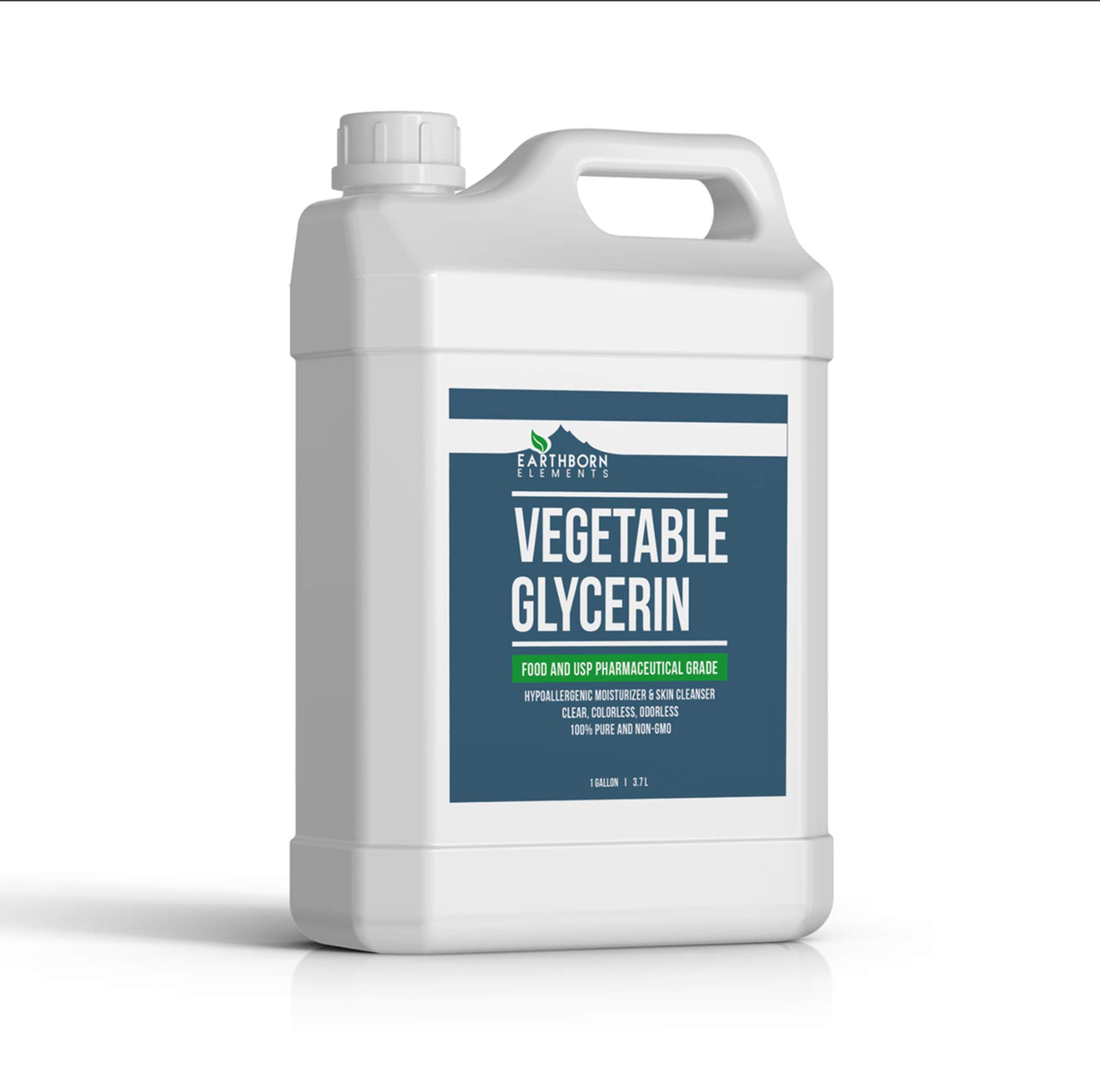 Earthborn Elements Vegetable Glycerin 1 Gallon, Pure & Undiluted, No Additives