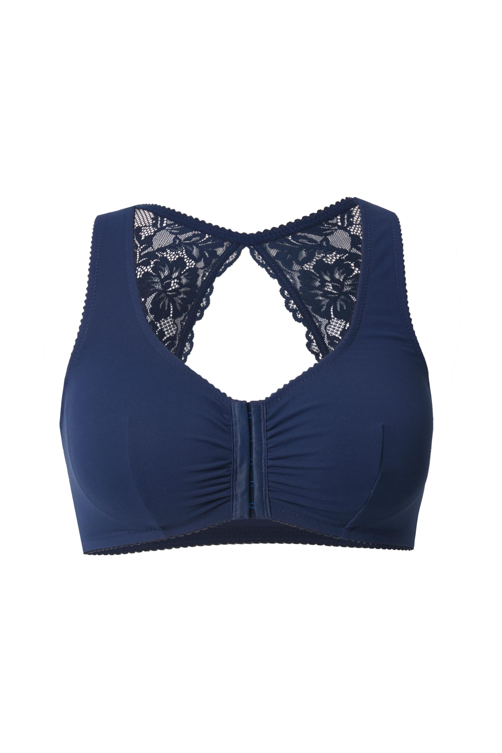 Ulla Popken Damen große Größen Übergrößen Plus Size Bustier, Rückenspitze, Vorderverschluss, bügellos 844292