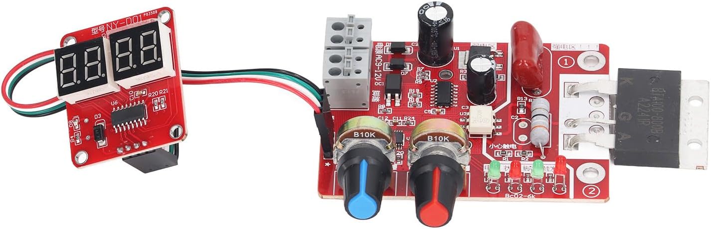 Spot Welder Control Board Digital Spot Welding DIY Controller Board 100A