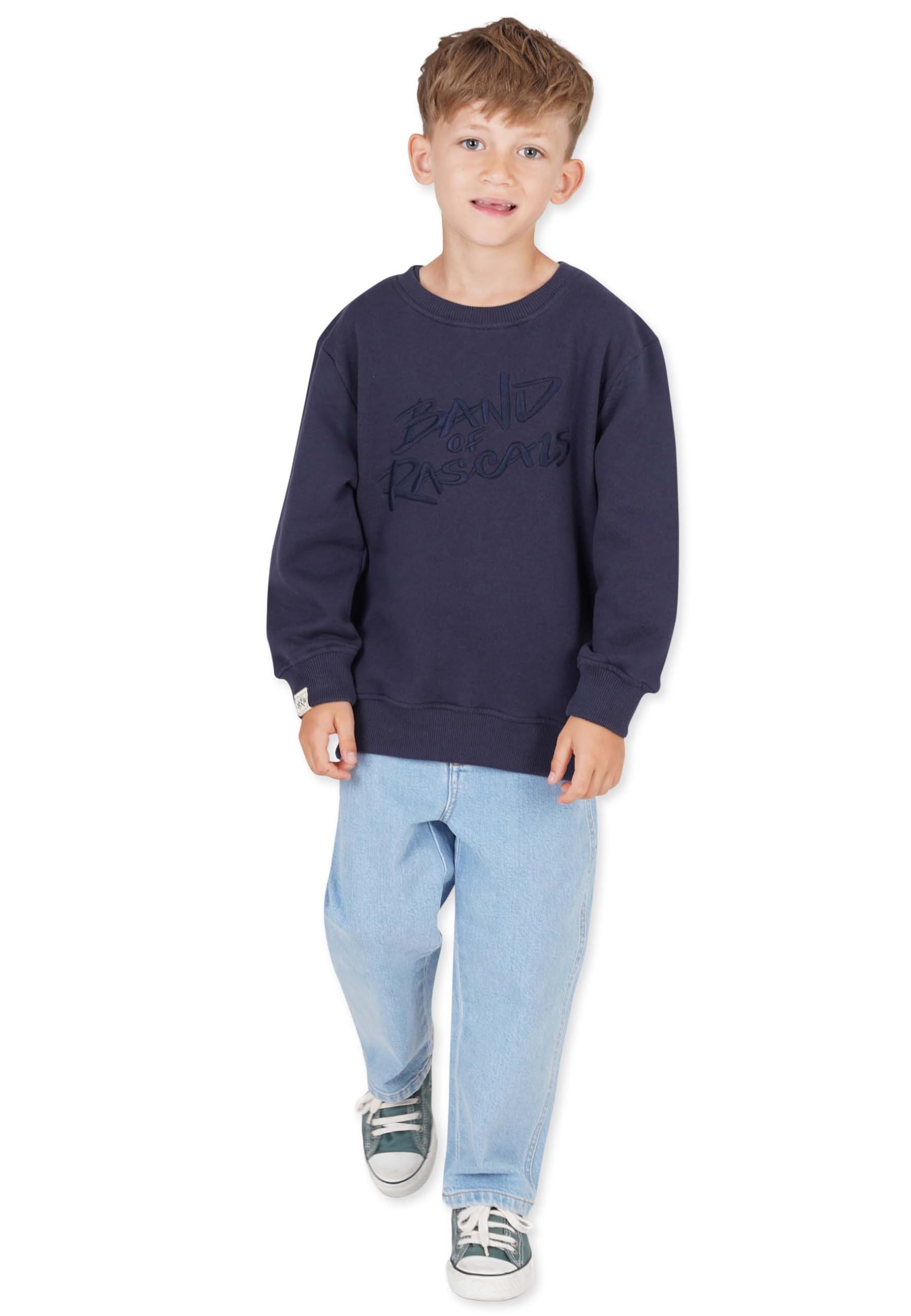 Band of Rascals Kinder Sweatshirt Signature aus Bio-Baumwolle