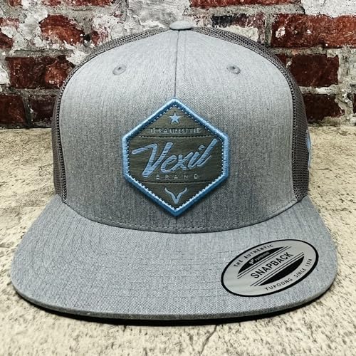 Image of Vexil American Rancher Adjustable Snapback Western Lifestyle Rodeo Southwest Inspired Meshback Hat