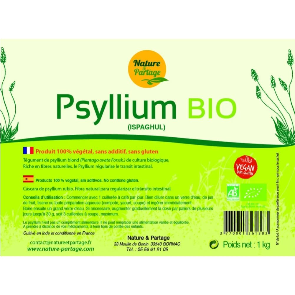 Psyllium blond 1kg - Bio | Bio