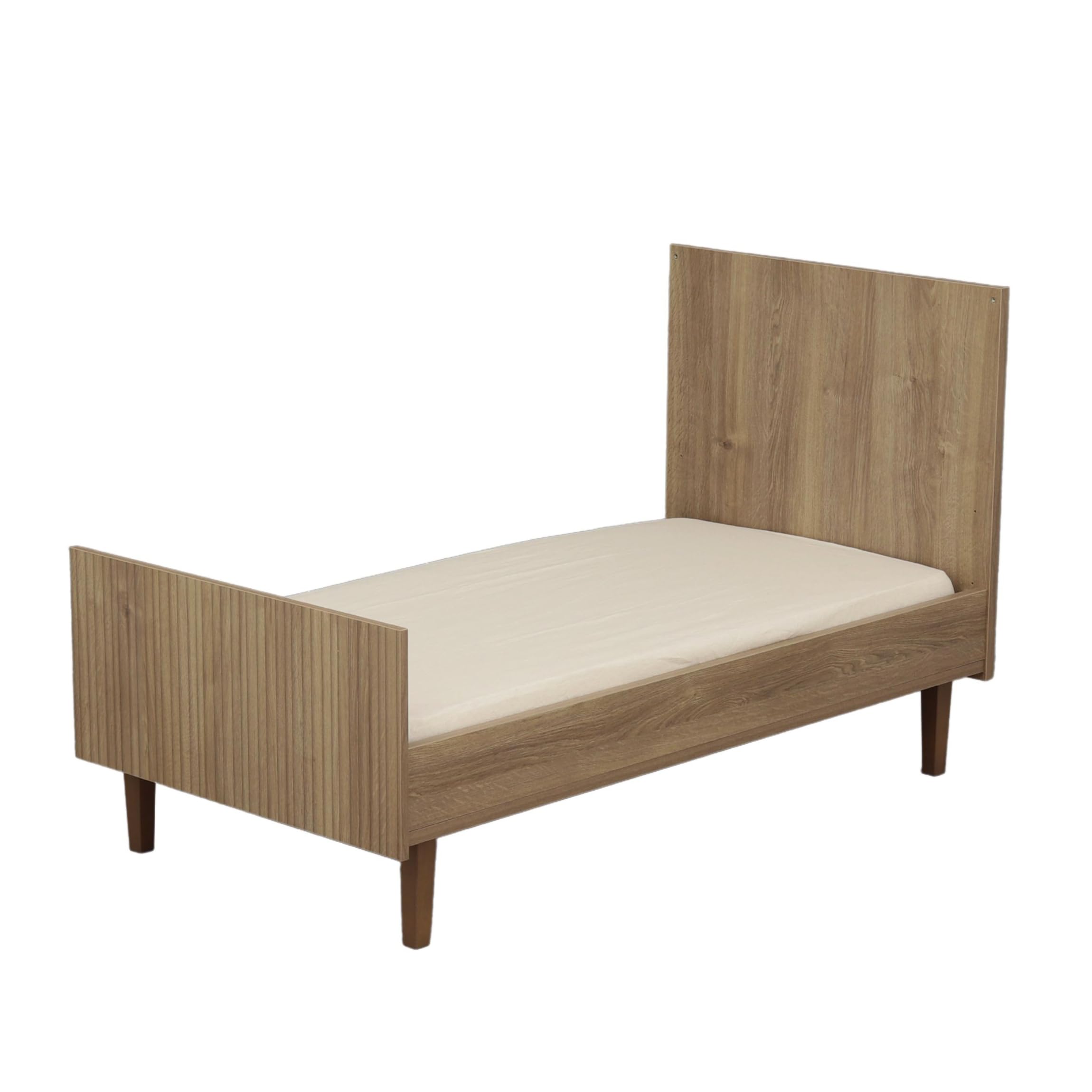 Sauthon Lit évolutif 140x70 - Little Big Bed décor Imitation Bois