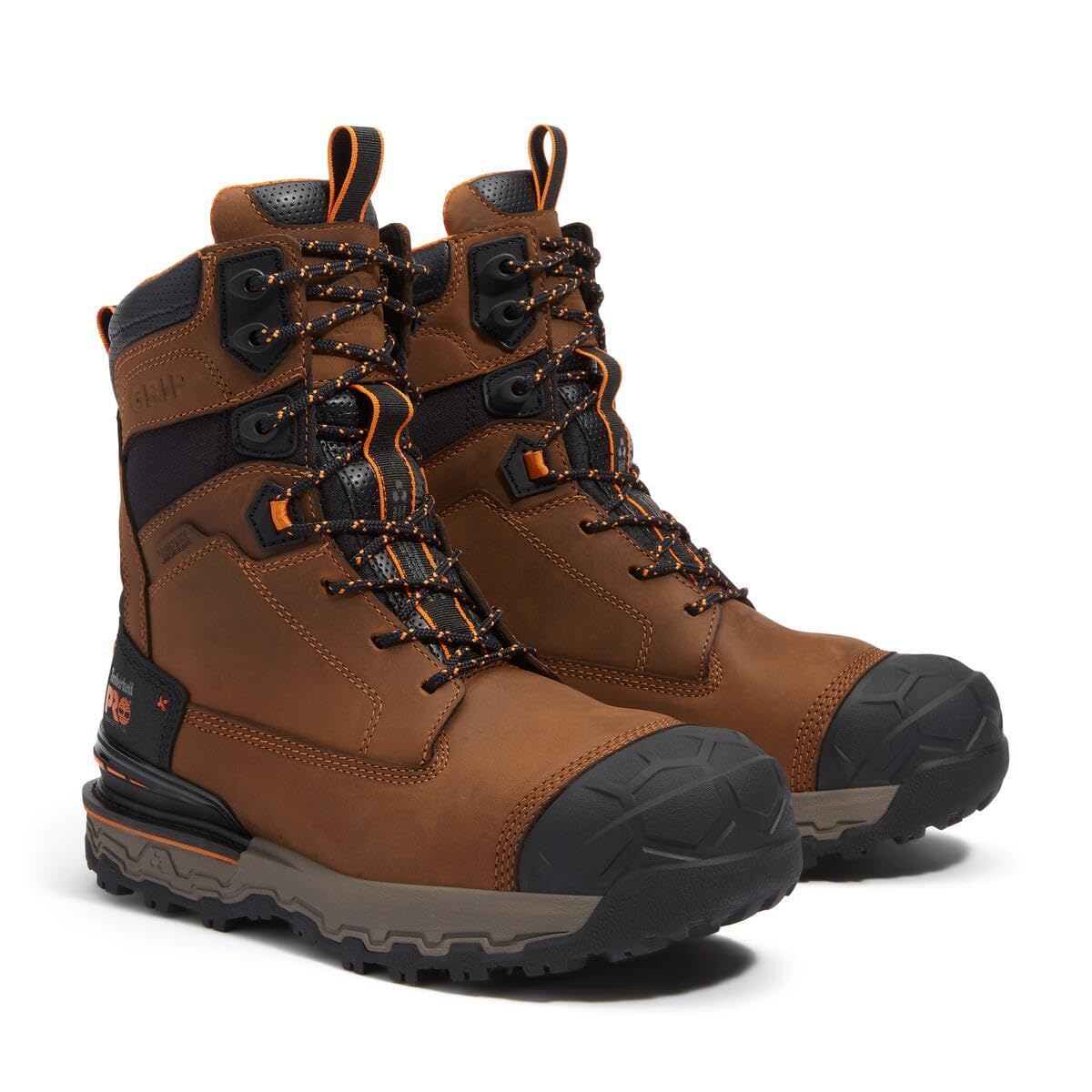 Timberland PRO Boondock Ultralight 20,3 cm Composite Safety Toe Waterproof, industrielle Arbeitsstiefel für Herren