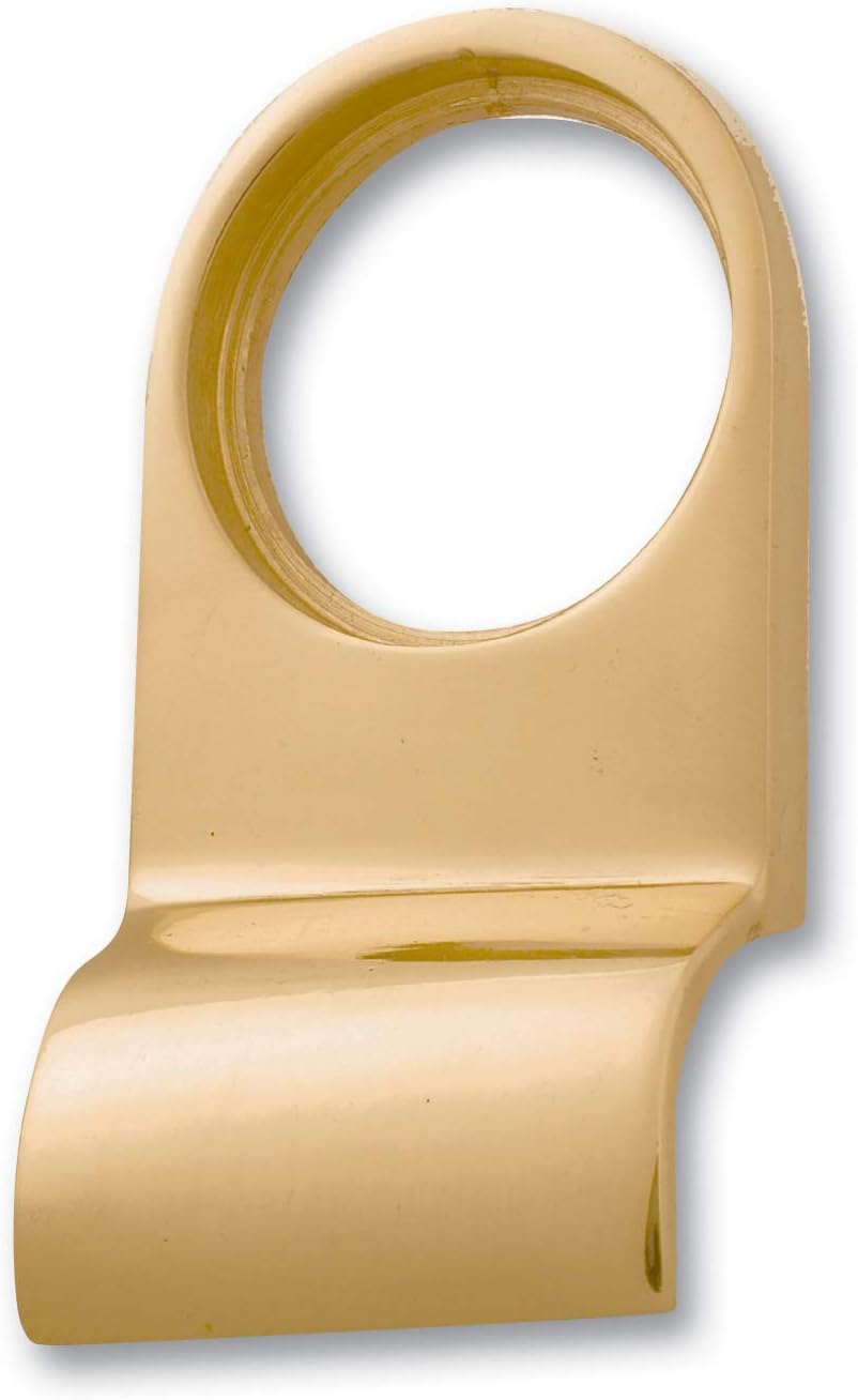 Yale P-110 Cylinder Pull, for 3.2cm cylinder diameter, Polished Brass Finish, Standard Security, Visi Packed, suitable for Wooden doors