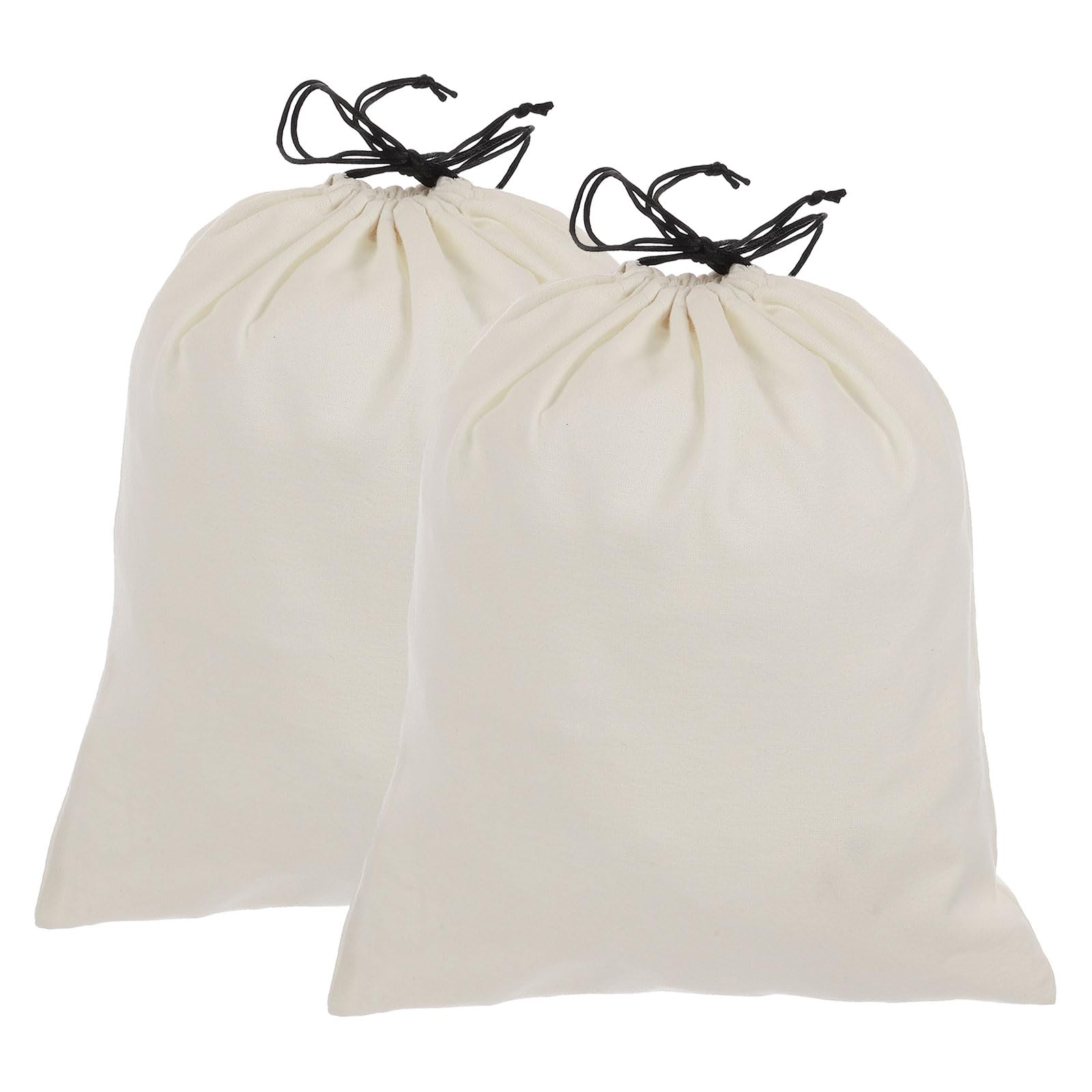 Sac à poussière pour chaussures et rangement de sac à main pochette coton beige