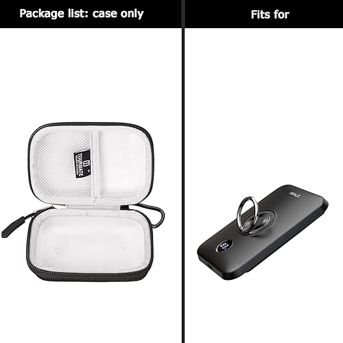 Miniatura 5 de Estuche rígido de almacenamiento para banco de energía inalámbrico magnético iWALK, cargador portátil de 6000 mAh con soporte para dedos (solo funda)