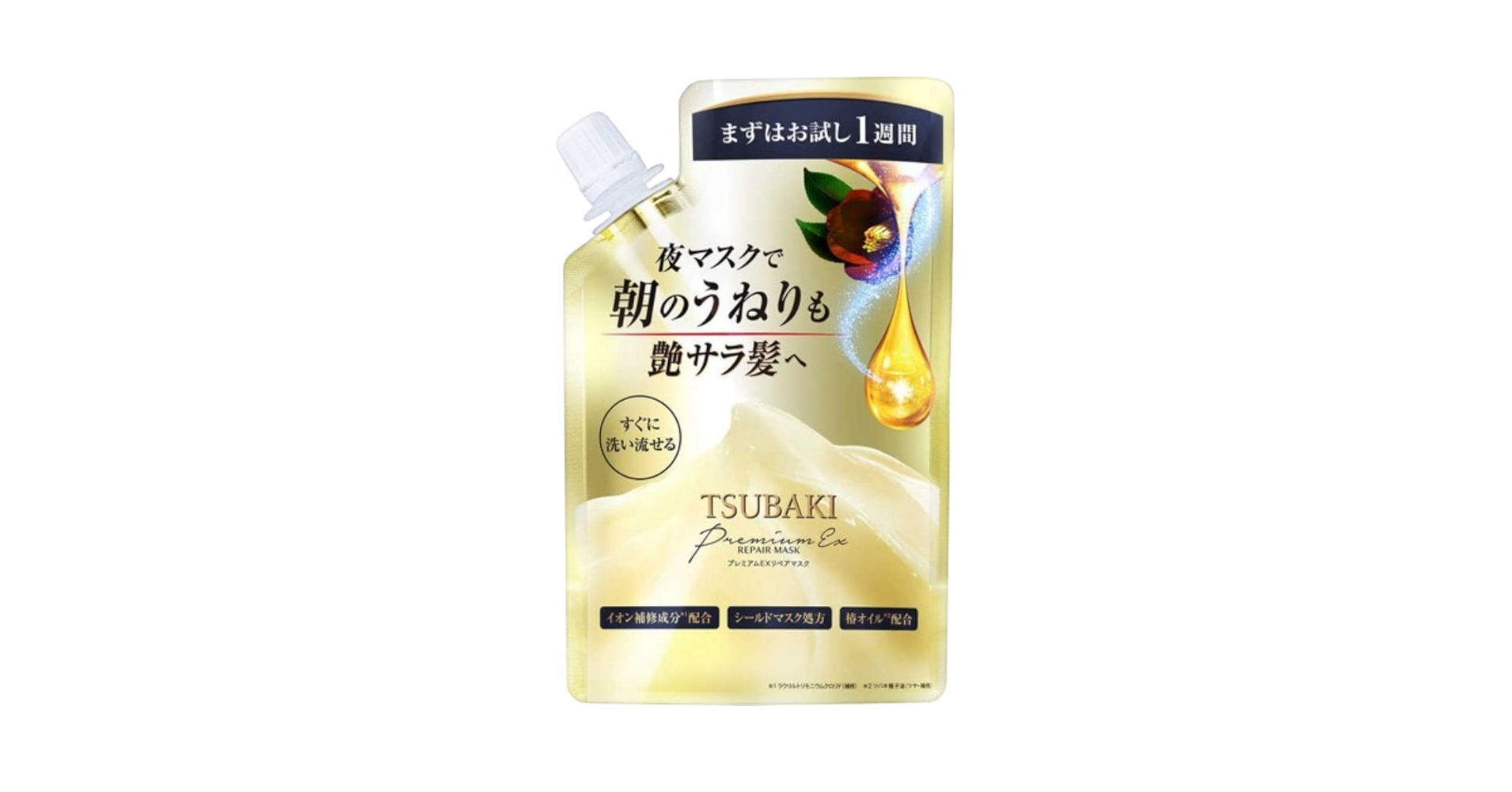 Amazon | ツバキ プレミアムEXリペアマスク ヘアパック 60g