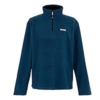 Regatta Uomo Thompson mezza zip pile leggero asciugatura rapida Winter Layer top