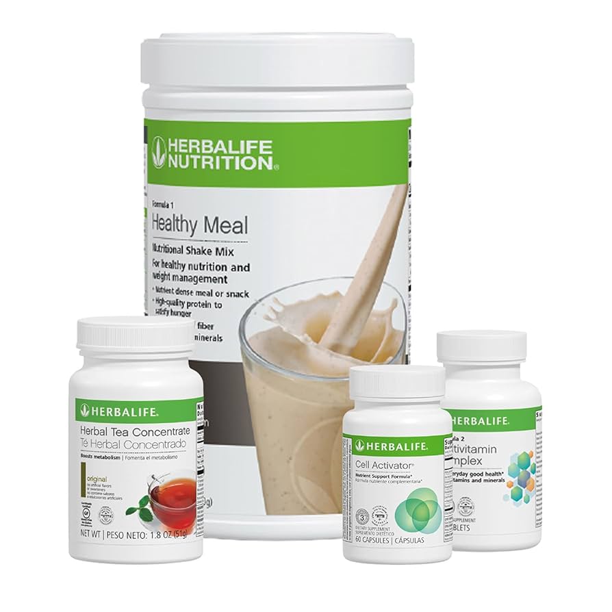 HERBALIFE   F1  クッキー＆クリーム 2本 Amazon.com: Herbalife Shake Healthy Meal Kit | Cookies and