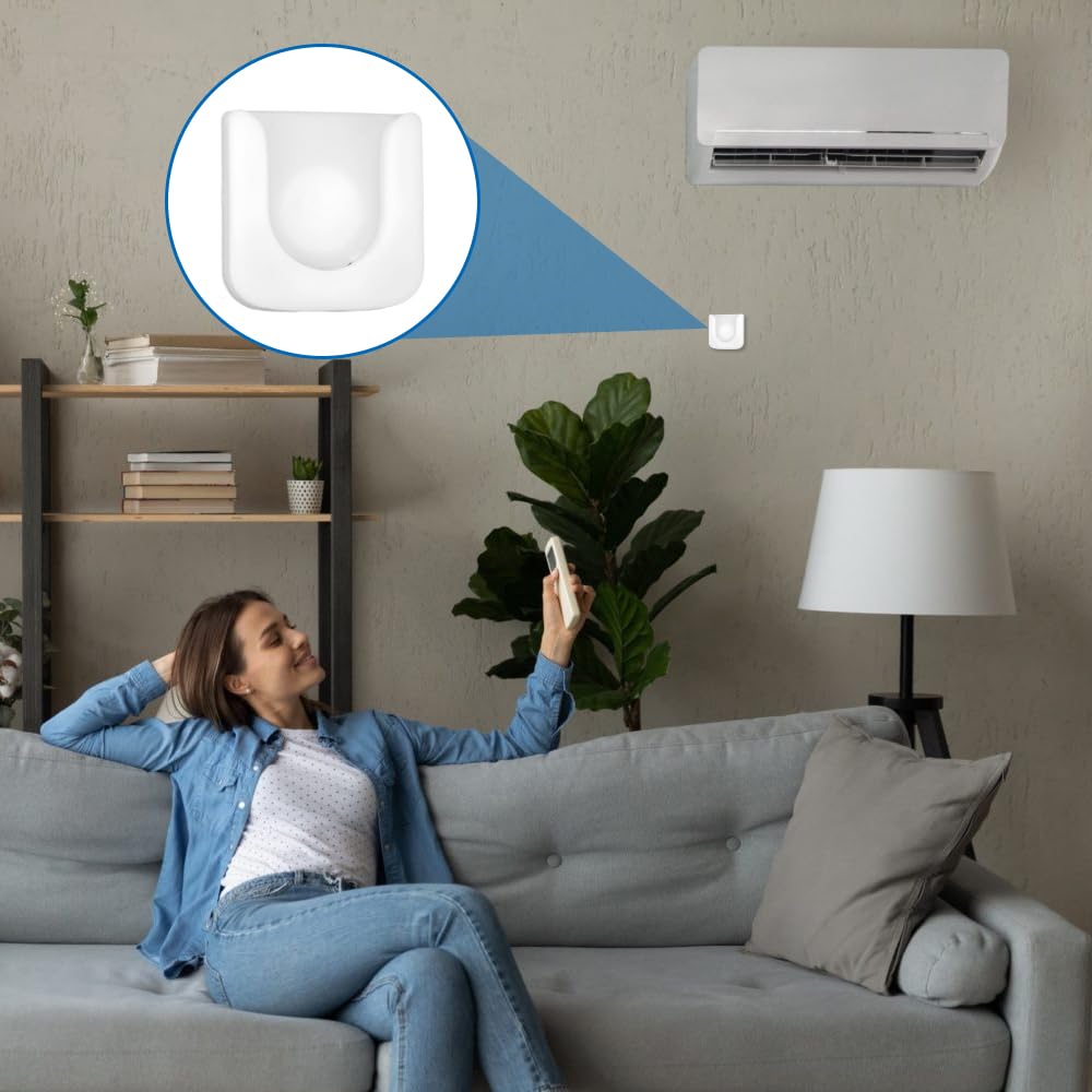 Supporti Magnetici Da Parete - 6 Pezzi, 4x4cm, Bianchi, Per Telecomandi E Cellulari - Foto 6