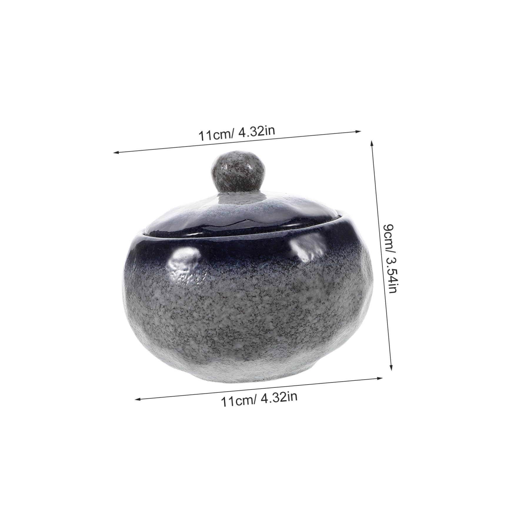 NAMOARLY Japanese Clay Pot Lid Stone Pattern Stew Pot with Ceramic Lid for Single Serving Soup Noodles and Steaming