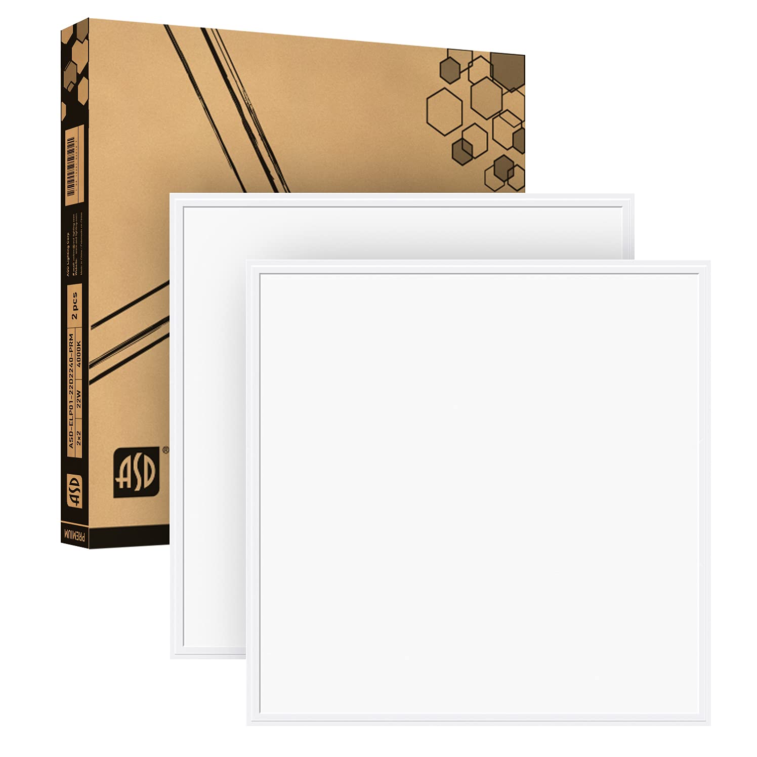 Amazon.co.jp : ASD 2x2 LED フラットパネルライト - エッジ