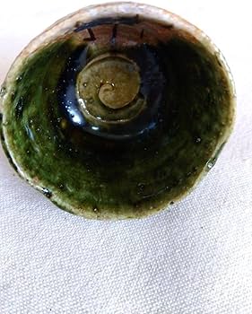 Amazon.co.jp: 益子焼 高内秀剛 織部ぐい呑 : ホーム＆キッチン