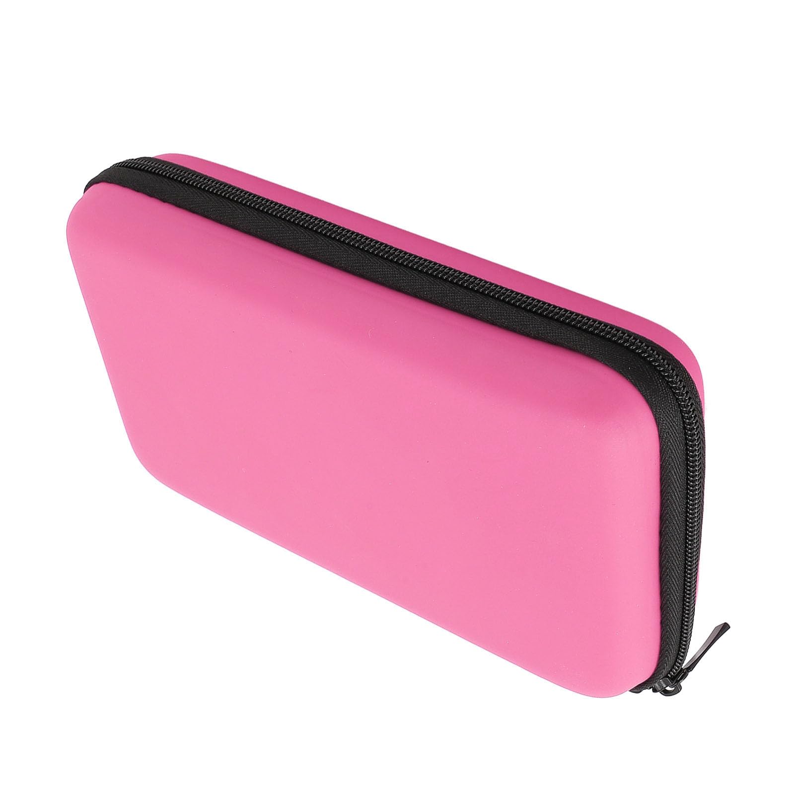 Custodia Protettiva Rigida per Console di Gioco, Portatile per New 3DS XL, New 2DS XL, 3DS XL, 3DS LL, Rosa con Tasca