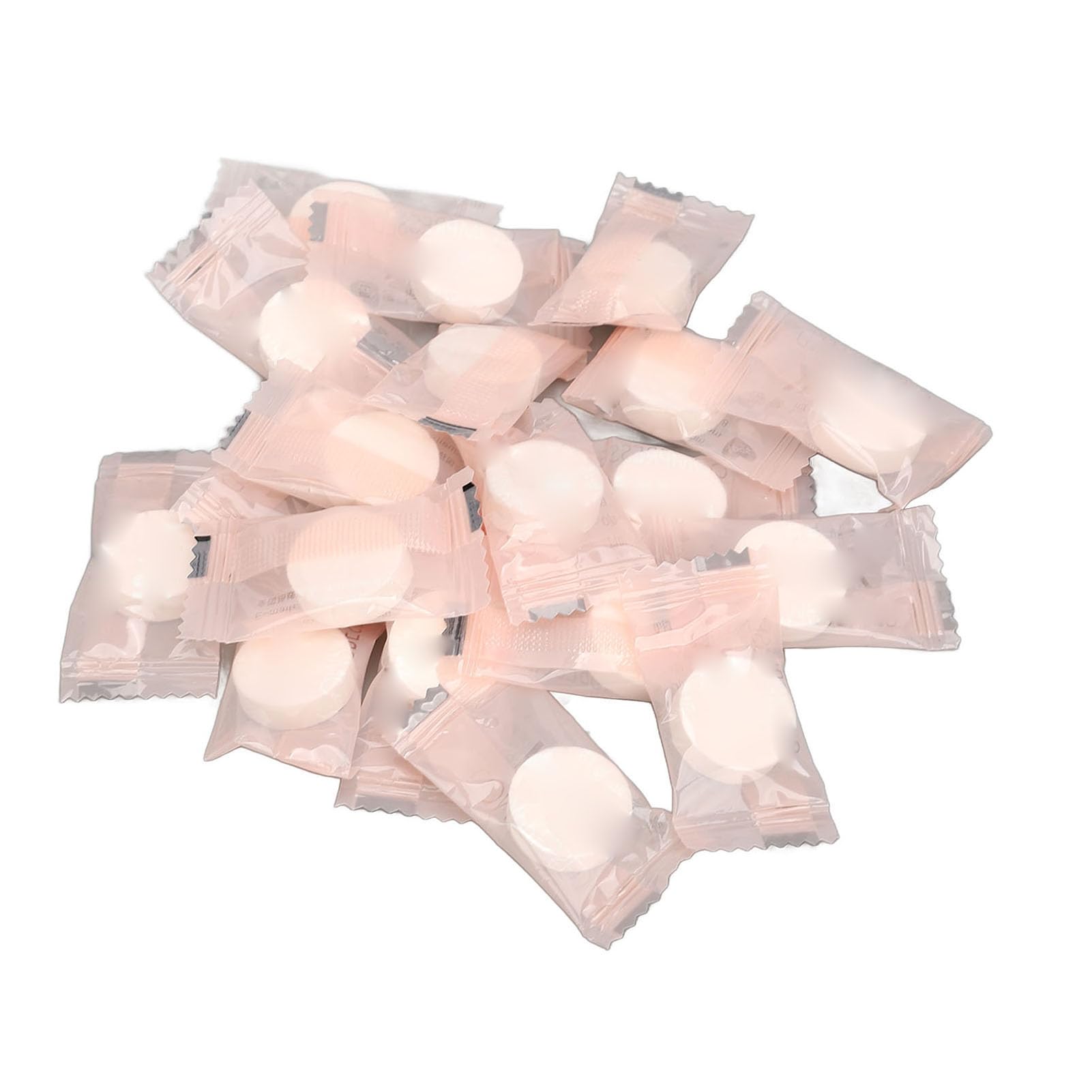 Generic Mascarilla Facial Comprimida Bien Cortada de 20 Piezas para Mascarillas Envueltas para el Cuidado Hidratante Eficiente de la Piel, para Bricolaje de Belleza, Material: Telas No Tejidas