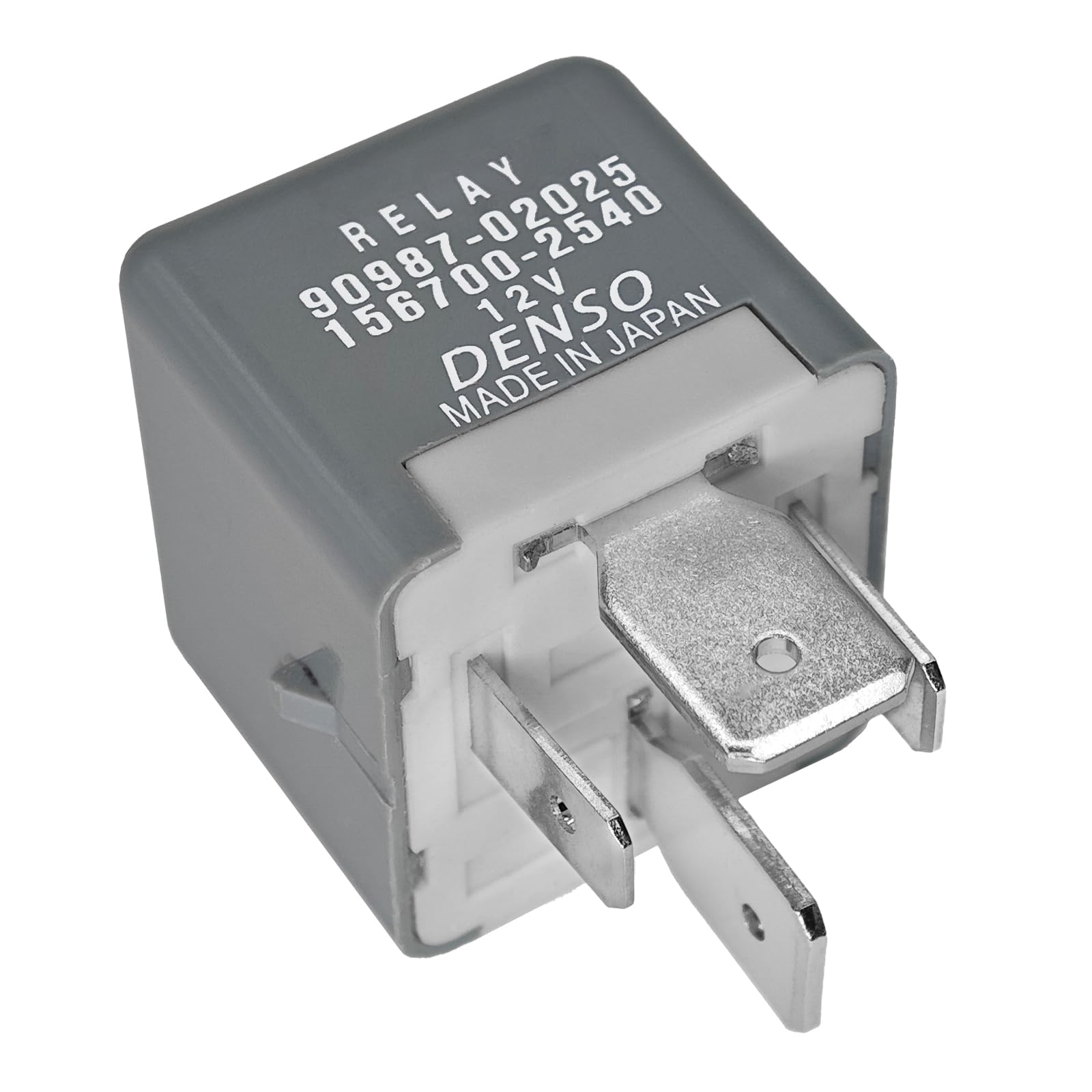 Amazon.co.jp: リレー 90987-02025 (2個パック) - 12V 80A 4ピン