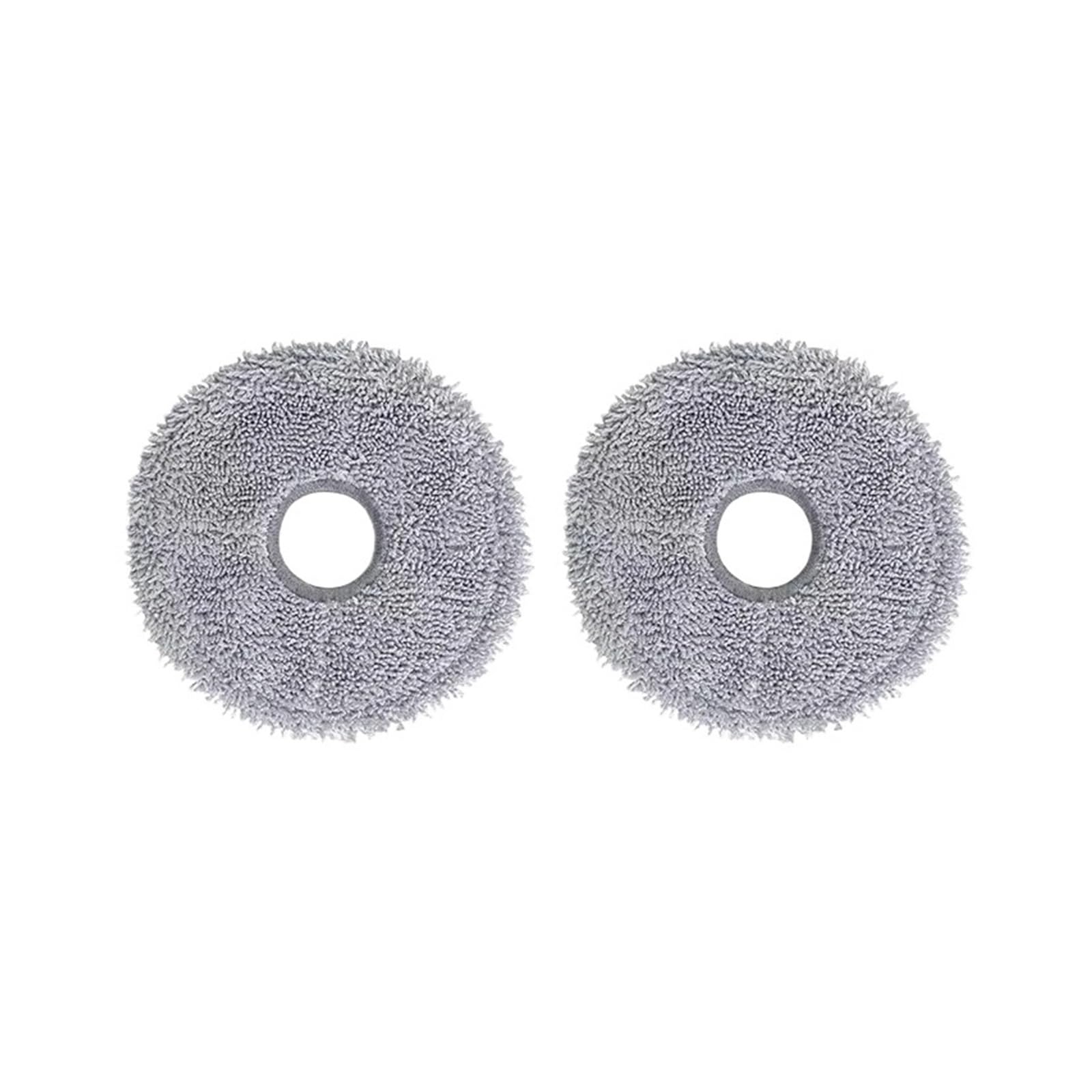 CKBVJQZLXMH Compatible For Xiaomi X20 Max / D109GL / X20 Pro / D102GL，Robot Vacuum Cleaner Spare Parts Mop Cloth Pad(2pcs)