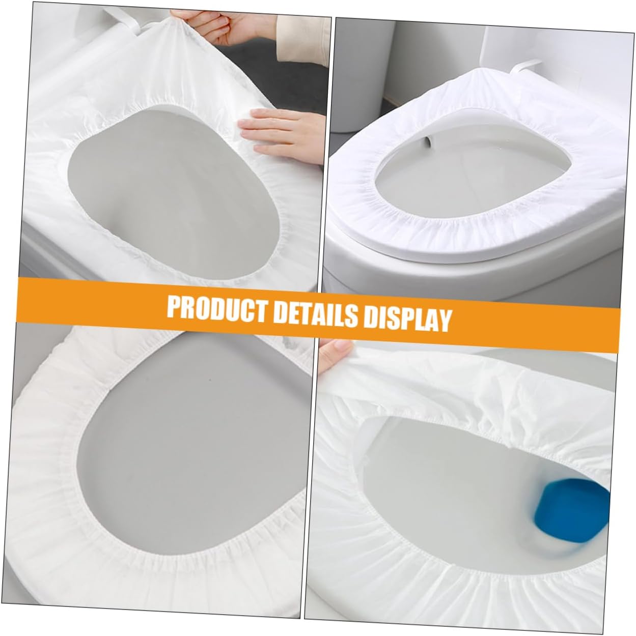 10pcs Hotel Restaurant Travel Toilet Seat Covers Disposable Potty Training Pad for Toddlers Boys and Girls Adults
