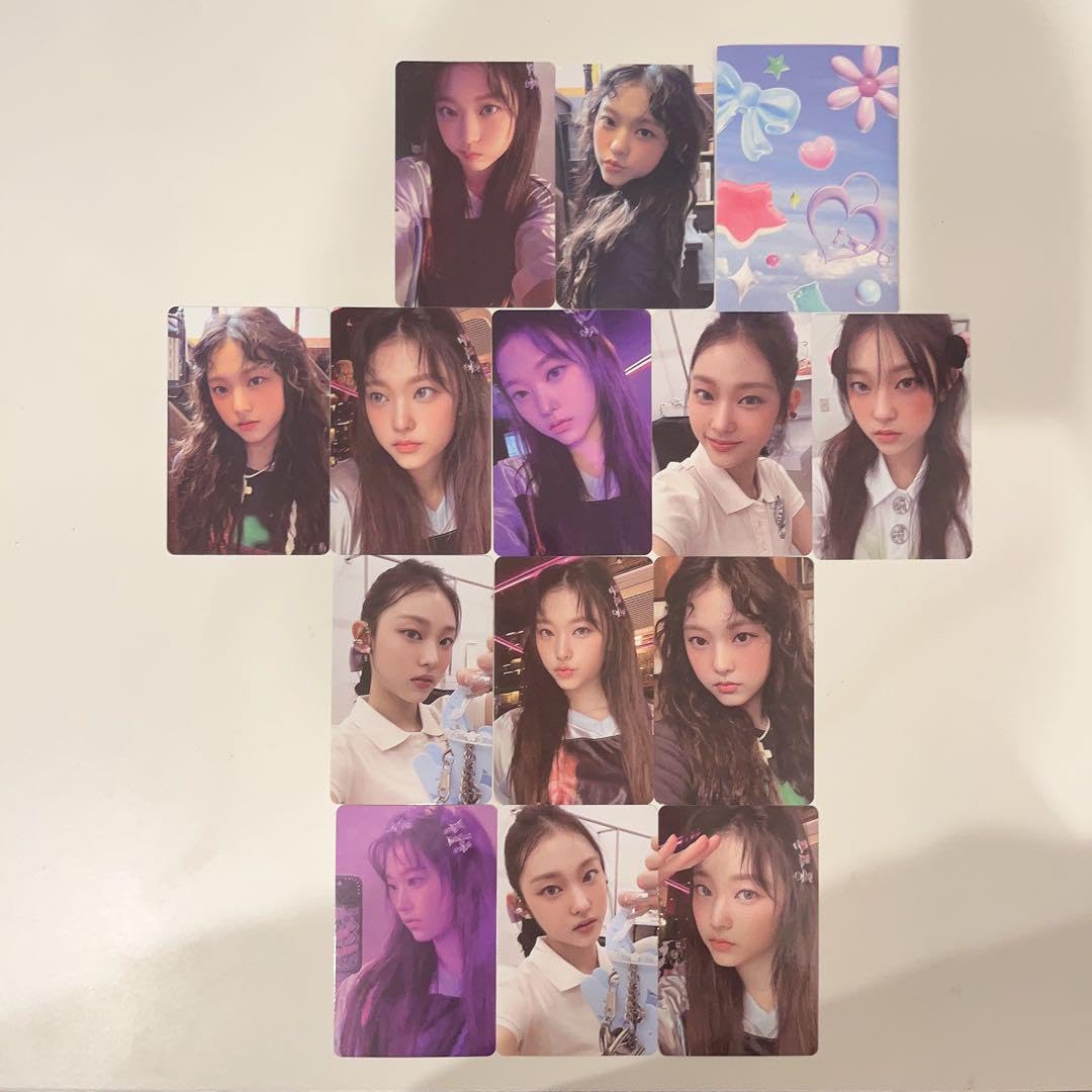 Amazon.co.jp: NewJeans ヘリン アルバム 封入 トレカ コンプ 13枚