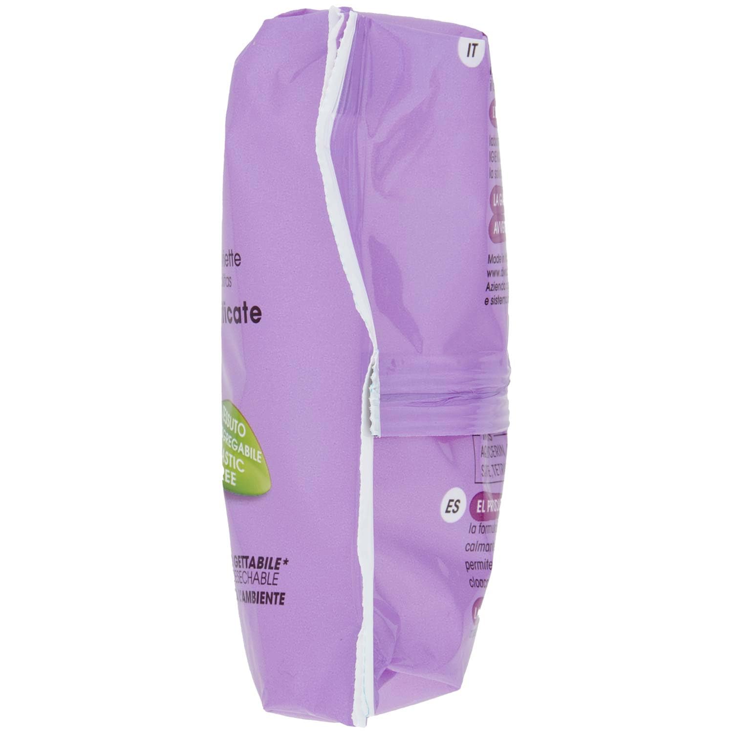 Fria Easy Carta Igienica Umidificata con Camomilla ad Effetto Emolliente e Lenitivo, Tessuto Gettabile nel WC, Dermatologicamente Testate, Confezione da 50 Salviette
