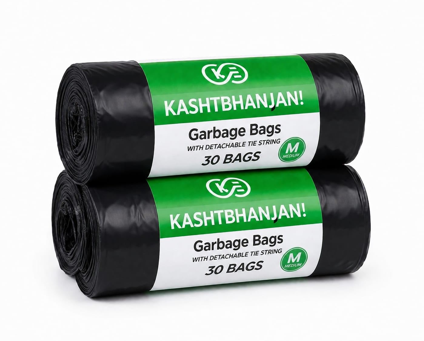 Garbage Bags Medium Size Dustbin Bags 19 x 21 Inches | Heavy Duty Leak Proof Trash Bags for Home Kitchen Use-image-11